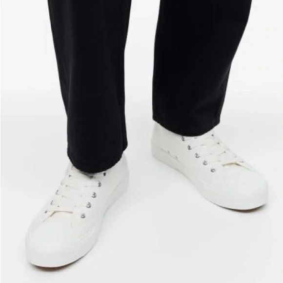 H&m Cheap Canvas High Top Sneakers H&M Shoes Canvas High Tops